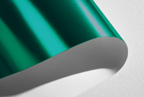 กระดาษอลูมิเนียมฟอยล์สีเขียวชนิดบาง