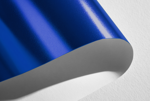 กระดาษอลูมิเนียมฟอยล์สีน้ำเงินชนิดบาง