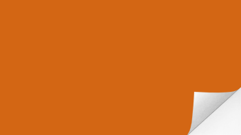 สติกเกอร์กระดาษปอนด์สีส้มเข้ม